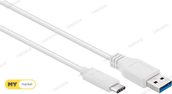 CABLE USB-C TO USB3 0.1M WHITECCP-USB3-AMCM-W-0.1M GEMBIRD