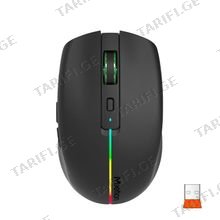 MeeTion BTM002 Black 2.4G+Bluetooth Office Mouse უსადენო მაუსი შავი