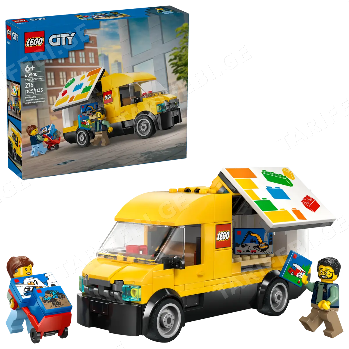 ასაწყობი კონსტრუქცია THE LEGO® VAN 60500 | CITY
