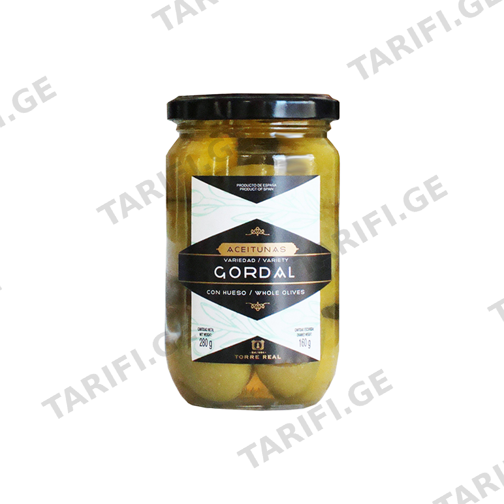 Მწვანე Ზეთისხილი Gordal