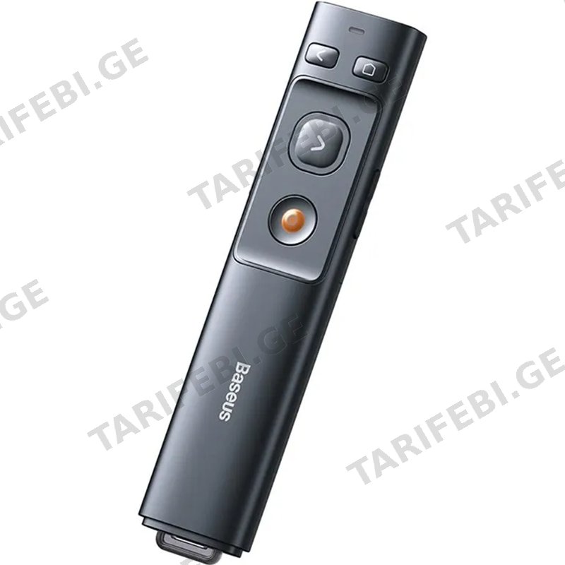 პრეზენტერი BASEUS ACFYB-B0G ORANGE DOT WIRELESS PRESENTER RED LASER