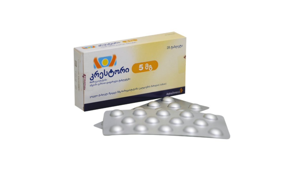 კრესტორი ტაბ. 5მგ.N28