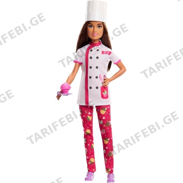 ბარბის თოჯინა MATTEL HKT67 BARBIE PASTRY CHEF