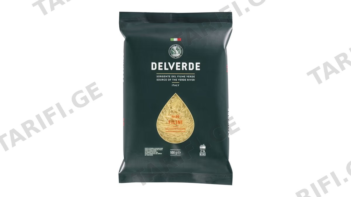 მაკარონი/Delverde/ ფილინი N86, 500გ