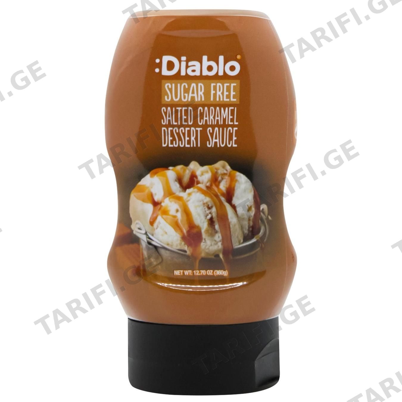 DIABLO კარამელის სოუსი უშაქრო 290მლ