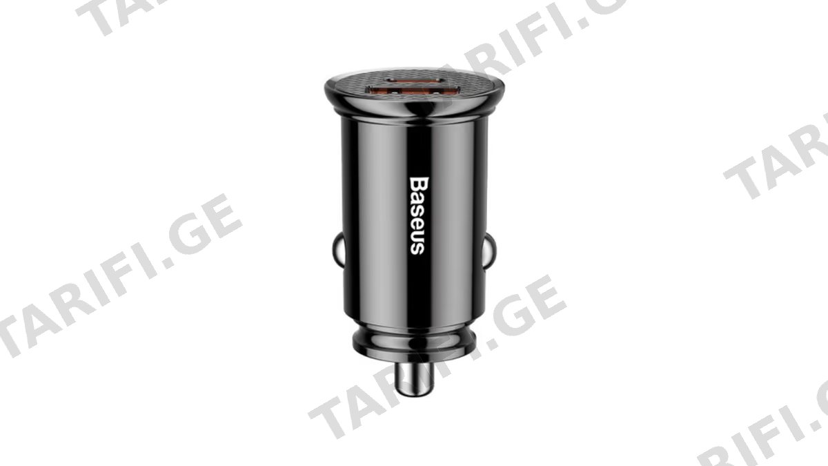 Baseus Circular Metal A+C 30W PPS Car Charger CCALL-BS01