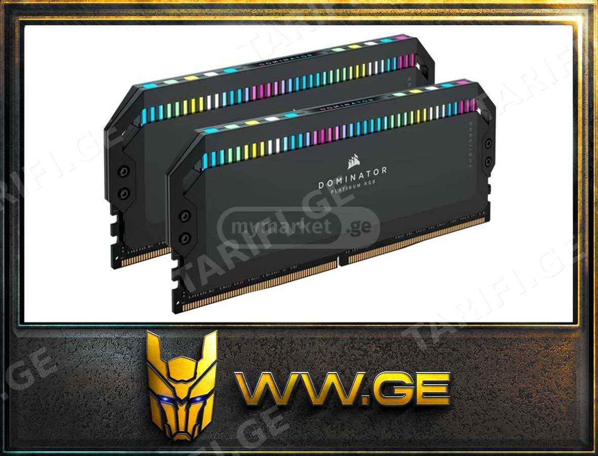 ✅ Corsair DOMINATOR PLATINUM RGB 32GB (2x16GB) DDR5 6400MT/s