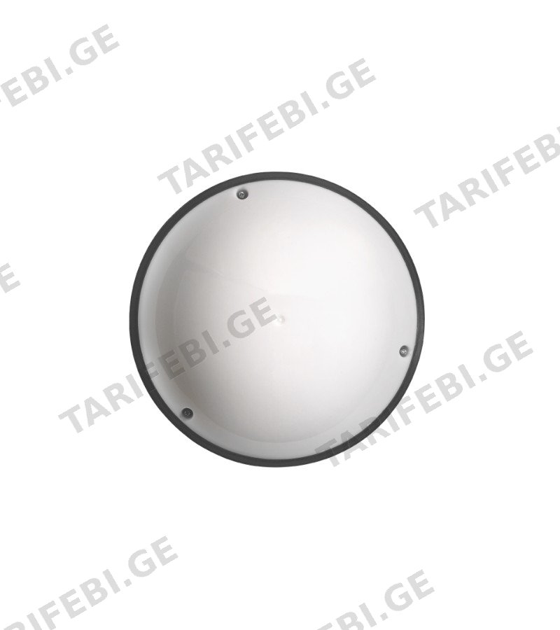 განათება ჭერის LED AQUA OPAL 20W 6400K BLACK IP54 #400.325.115 TEB ELEKTRIK