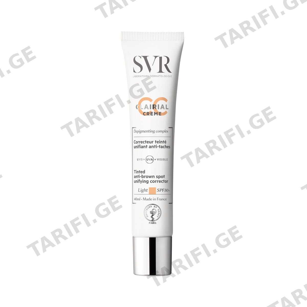 სახის CC კრემი CLAIR SPF50+ ღია 5266 ესვიერი - SVR