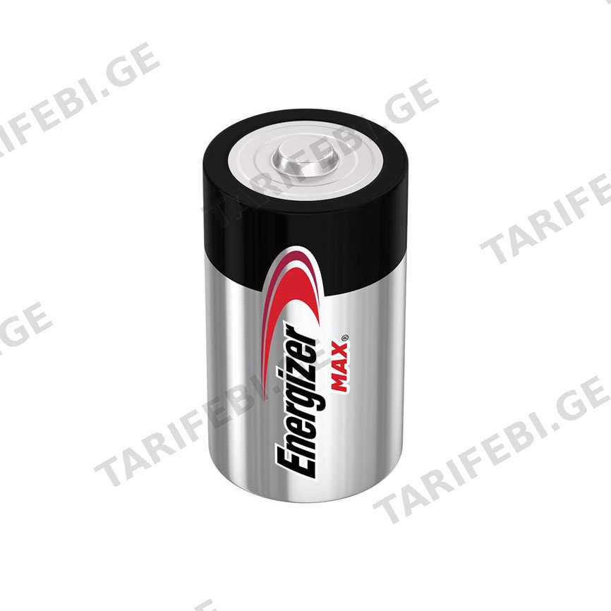 ელემენტი Energizer D 2ც MAX Plus