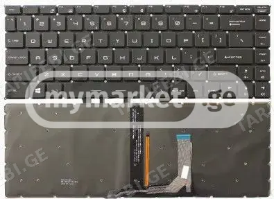 MSI GS65 GF63 Stealth GS65VR MS-16Q2 keyboard კლავიატურა