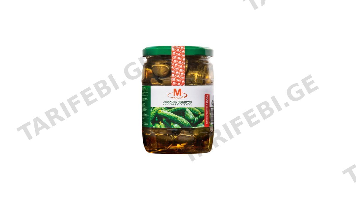 M- კიტრის მწნილი 700გრ