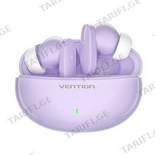 VENTION NBFV0 Elf Earbuds E01 Purple უსადენო ყურსასმენი