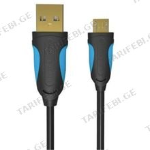 VENTION VAS-A04-B100-N USB 2.0 A male to micro B male Data Transfer Cable
