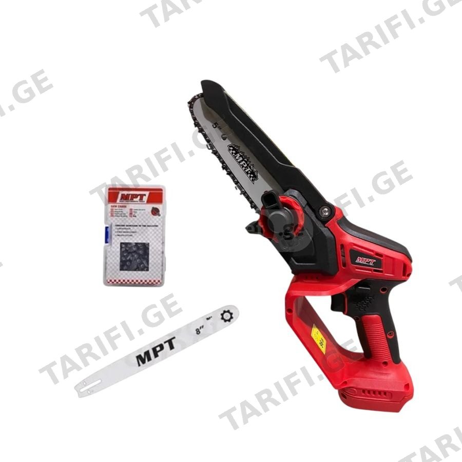 უკაბელო ჯაჭვური ხერხი უნახშირო 21V MPT TOOLS