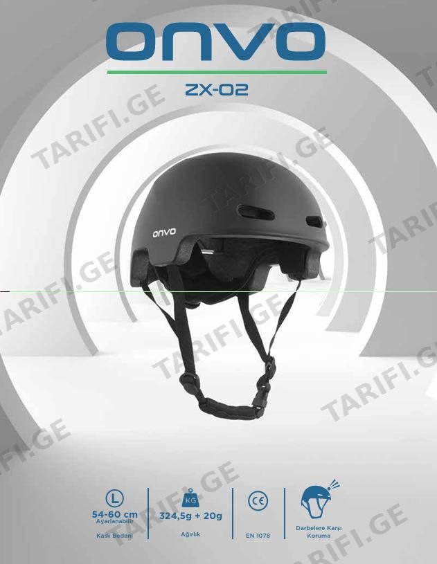 ჩაფხუტი Onvo SCOOTER HELMET ZX02