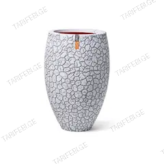 ქოთანი ყვავილის Capi Europe Vase elegant deluxe Clay NL 56x85სმ სპილოსძვლისფერი