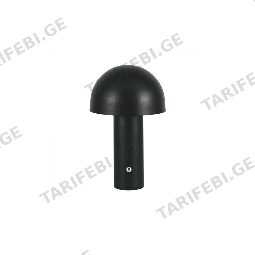 მაგიდის სანათი V-TAC 1W 1800mAH D150 200Lm 250 3IN1 შავი ფერი 7898