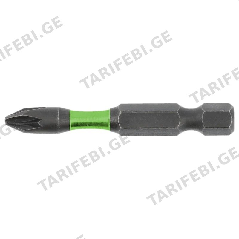 ძალისმიერი თავაკი სახრახნისისთვის HOGERT HT1S158 PZ3 50მმ 2 ცალი