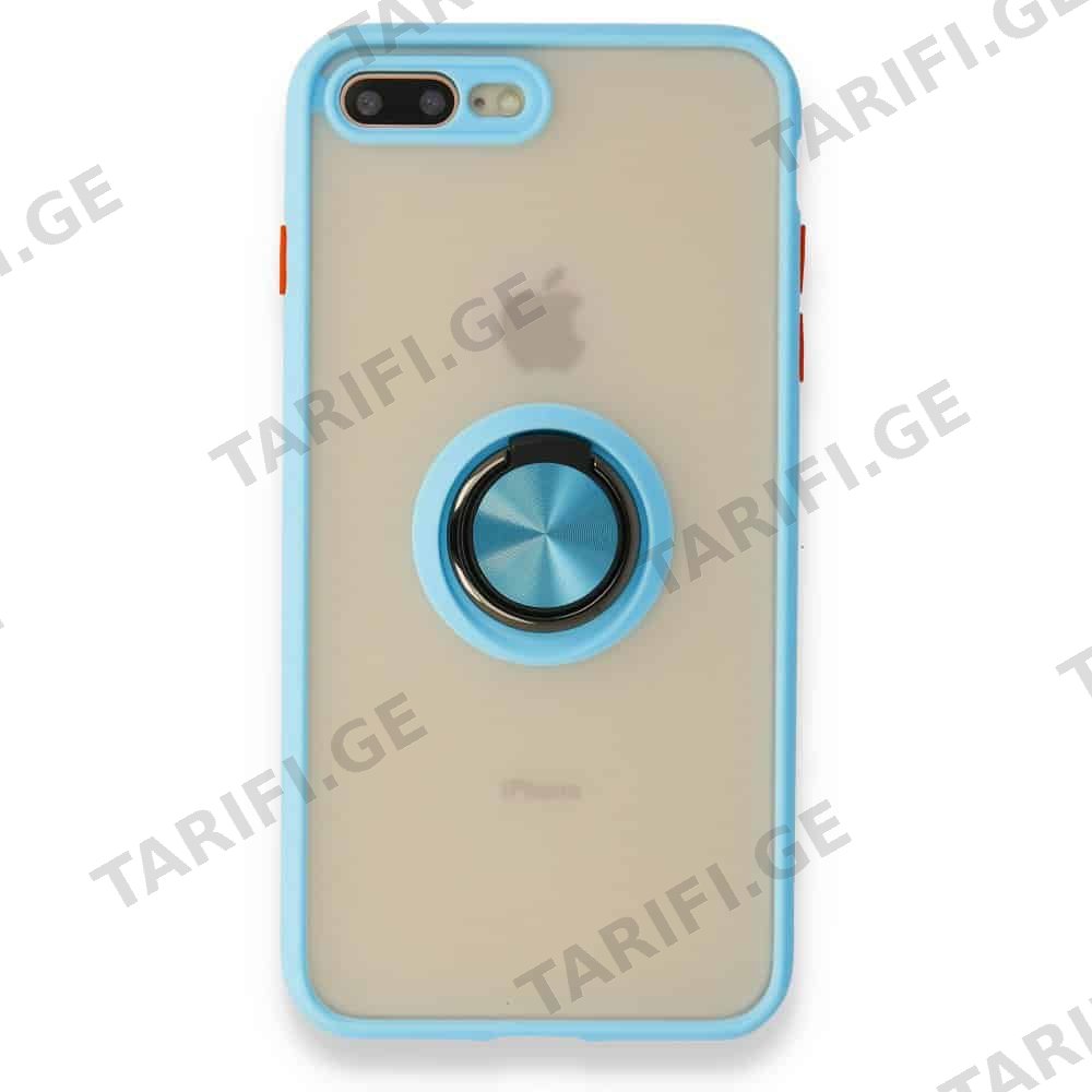 iPhone 7 Plus, iPhone 8 Plus Montreal Ring სილიკონის ქეისი ბეჭდით