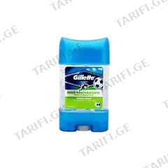 ანტიპერსპირანტი გელი Gillette Power Rush 70მლ