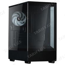 ZALMAN P10 MATX USB TYPE-C კომპიუტერის ქეისი გამჭვირვალე გვერდით