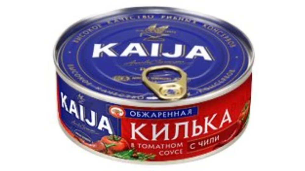 Kaija შებოლილი კილკა ტომატში 240გრ