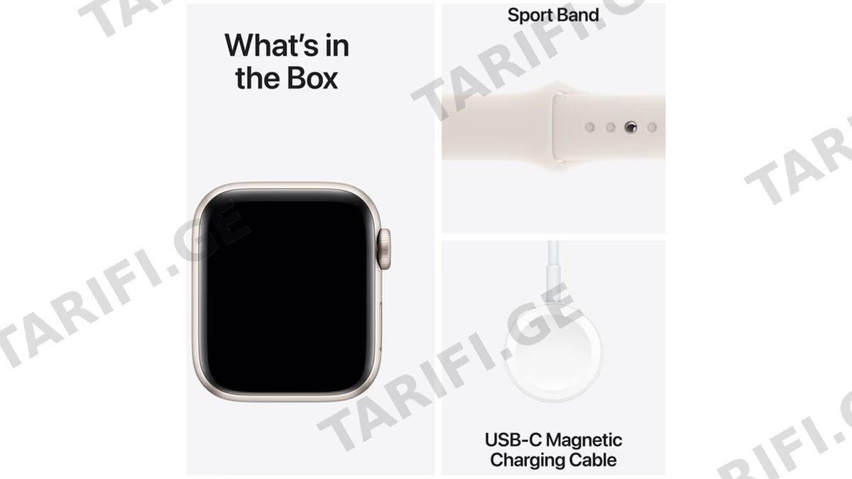 Apple Watch SE 3 GPS 40mm Starlight Aluminium Case with Starlight Sport Band - S/M
