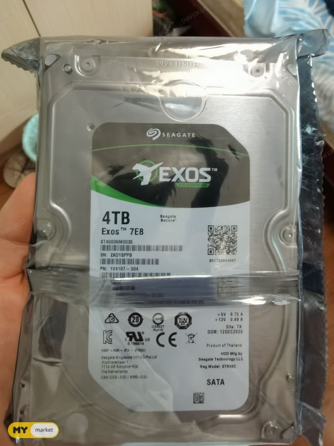 NEW seagate exos 7e8 4 TB ST4000NM0035