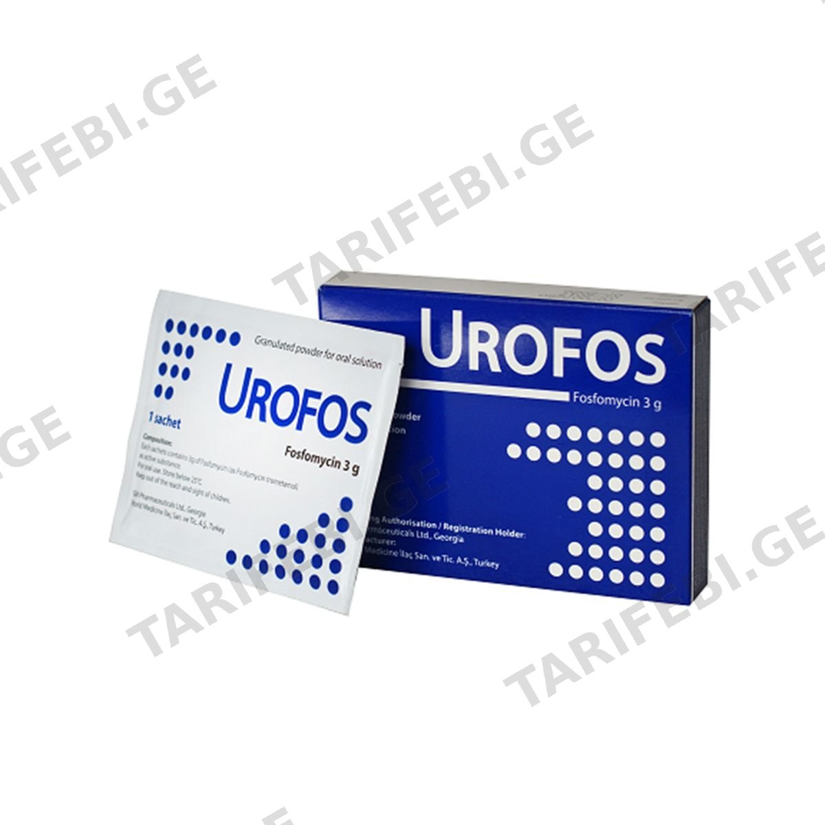 უროფოსი - Urofos 3გ 1 პაკეტი