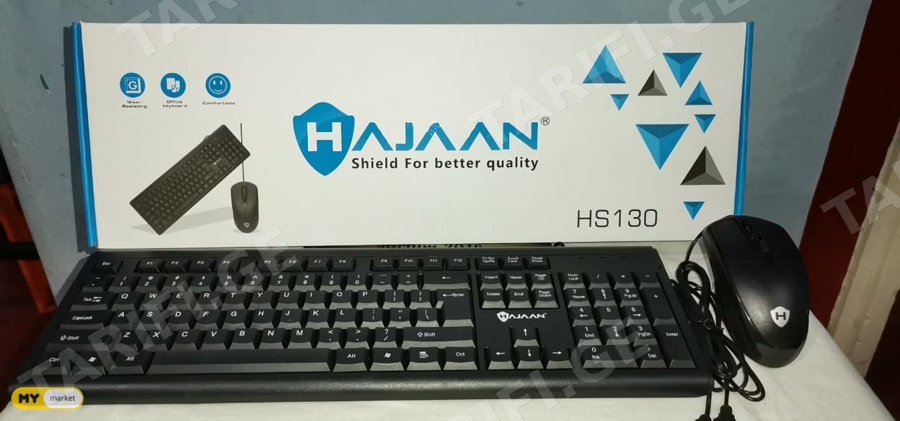 Hajaan HS130 კლავიატურა + მაუსი