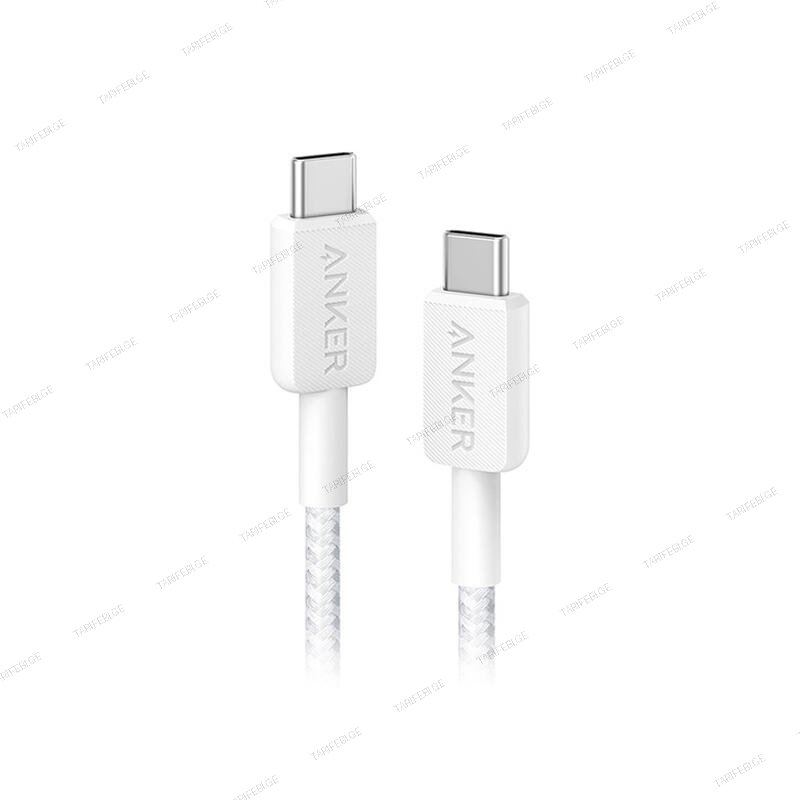 Anker 322 USB-C to USB-C 60W 1.8m Cable A81F6H21 White