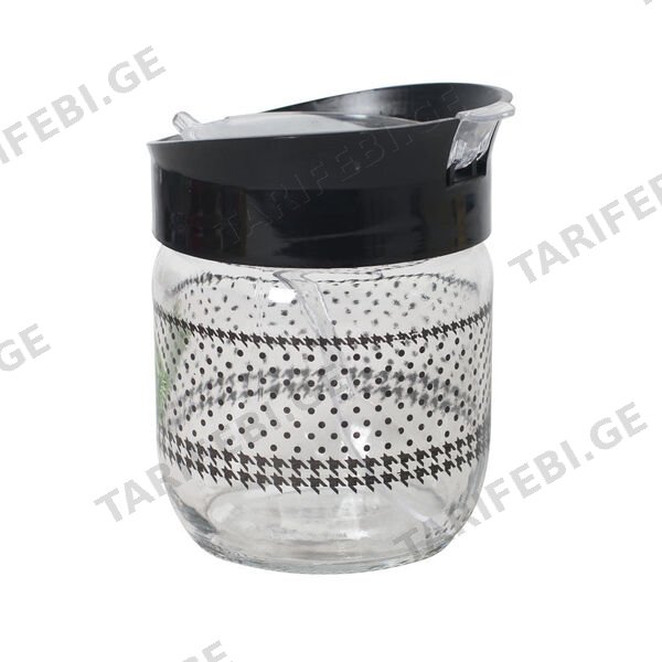 ქილა მინის 425 მლ BE NATURAL RENGA
