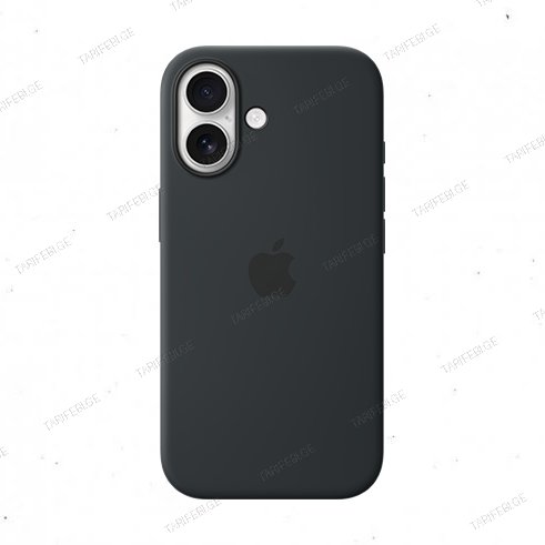 MGF14ZM/A iPhone 17 Silicone Case with MagSafe – Black