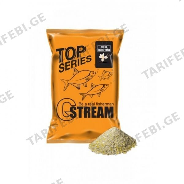 თევზის მომზიდველი საკვები G.Stream TOP Series კაპარჭინა/ნაფოტა (ვანილი) 1000 გ