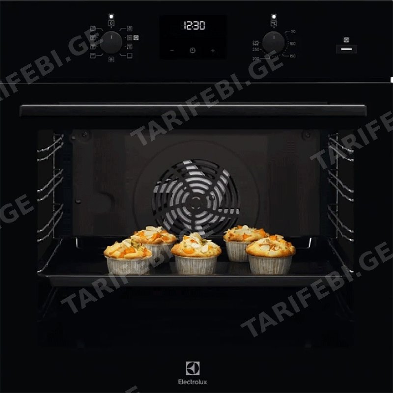 ჩასაშენებელი ელექტრო ღუმელი ELECTROLUX EOD3C70TK (275°C, 72 L)