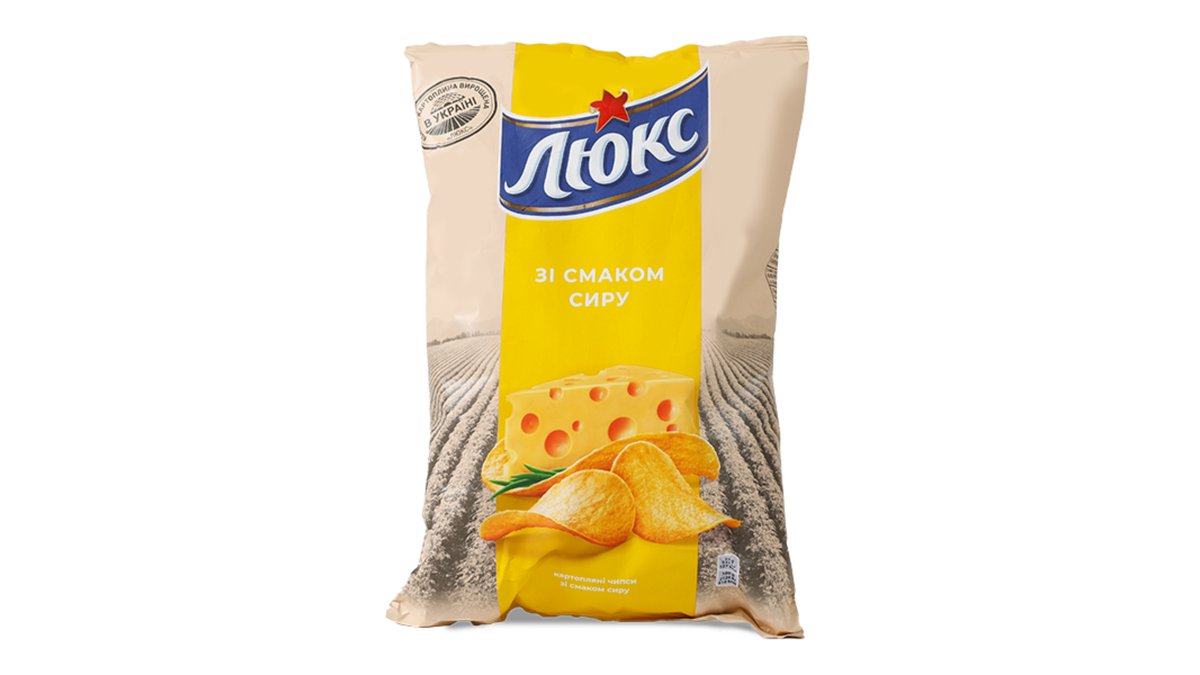 ჩიფსი /ლუქსი ყველის/ 125გრ