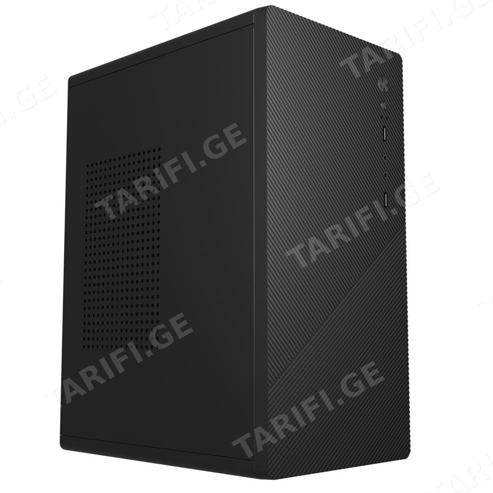 ქეისი ALLX AX-B1635, Computer Case, MATX, ITX, USB1.0x2, Black
