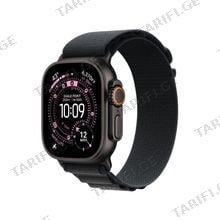 Apple Watch Ultra 3 49mm Black Titanium Case With Black Alpine Loop MF0V4 M სმარტ საათი