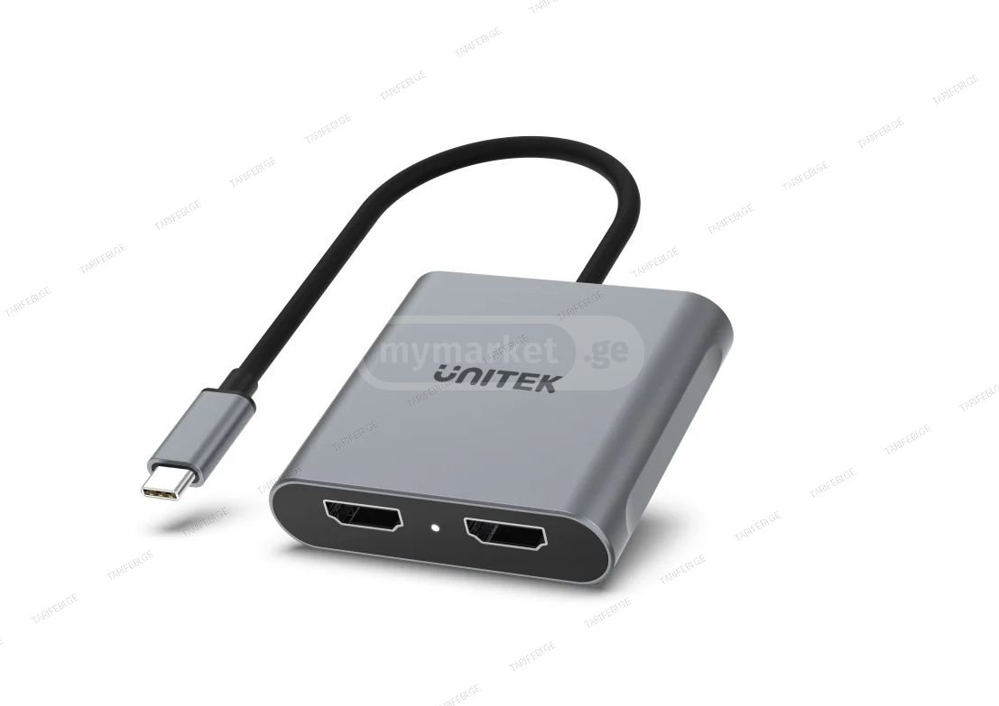 USB-C to Dual HDMI 4K Adapter  Type-c
