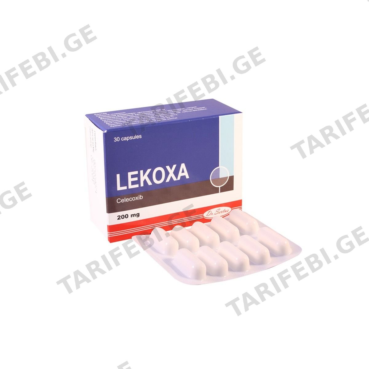 ლეკოკსა 200მგ 30 კაფსულა