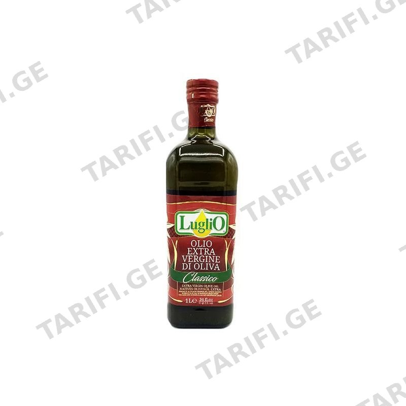 LUGLIO ზეითუნის ზეთი ექსტრა ვირჯინი 1ლ