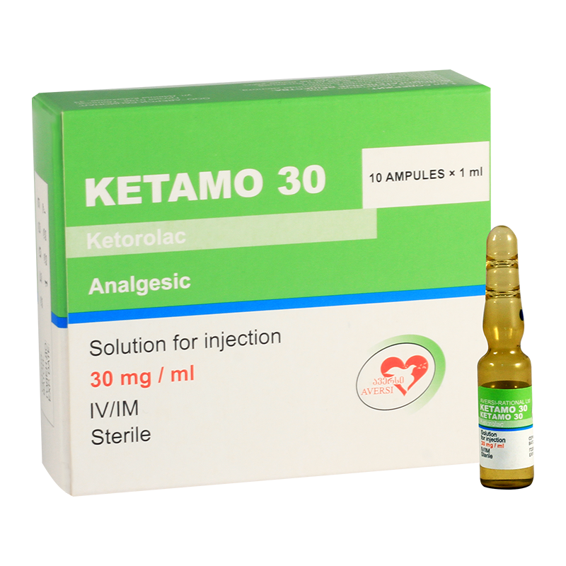 კეტამო 30მგ/1მლ#10ი.ვ/მ