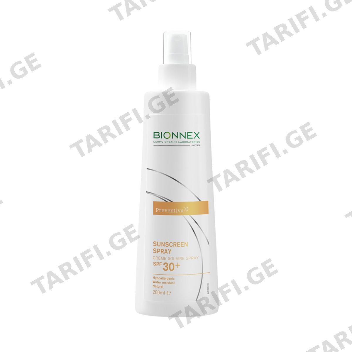მზისგან დამცავი SPF30 2732 ბიონექსი - Bionnex