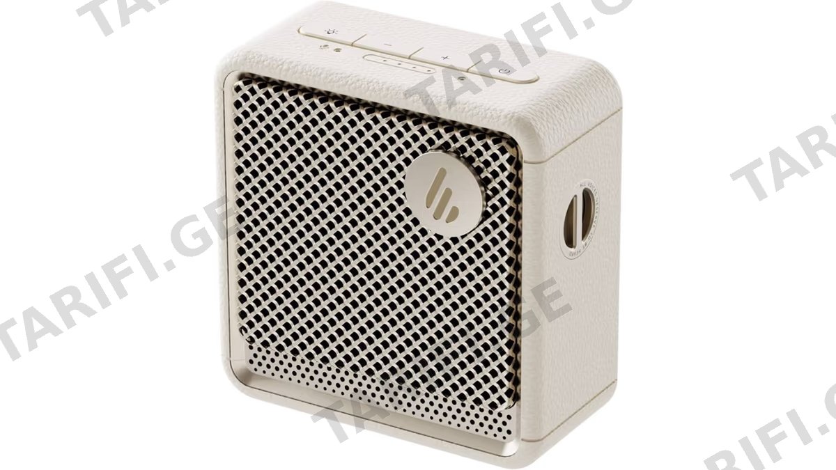 დინამიკი Edifier ES20, 6W, Bluetooth, IP67, Ambient Light Portable Speaker, Ivory