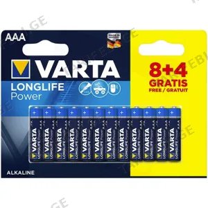 Varta Longlife Power 8+4 AAA