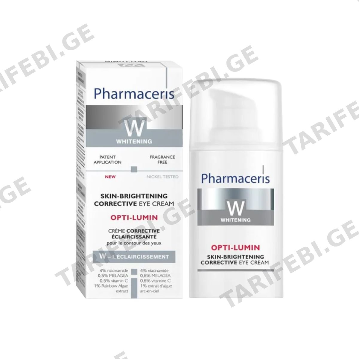 თვალის კრემი Whitening 7133 ფარმაცერისი - Pharmaceris