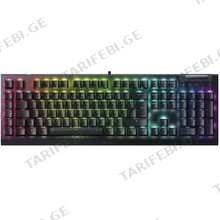 RAZER BLACKWIDOW V4 X BLACK სადენიანი მექანიკური კლავიატურა