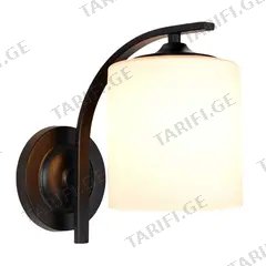 ბრა Pendent E27 1 შავი თეთრი 9926 BK WH