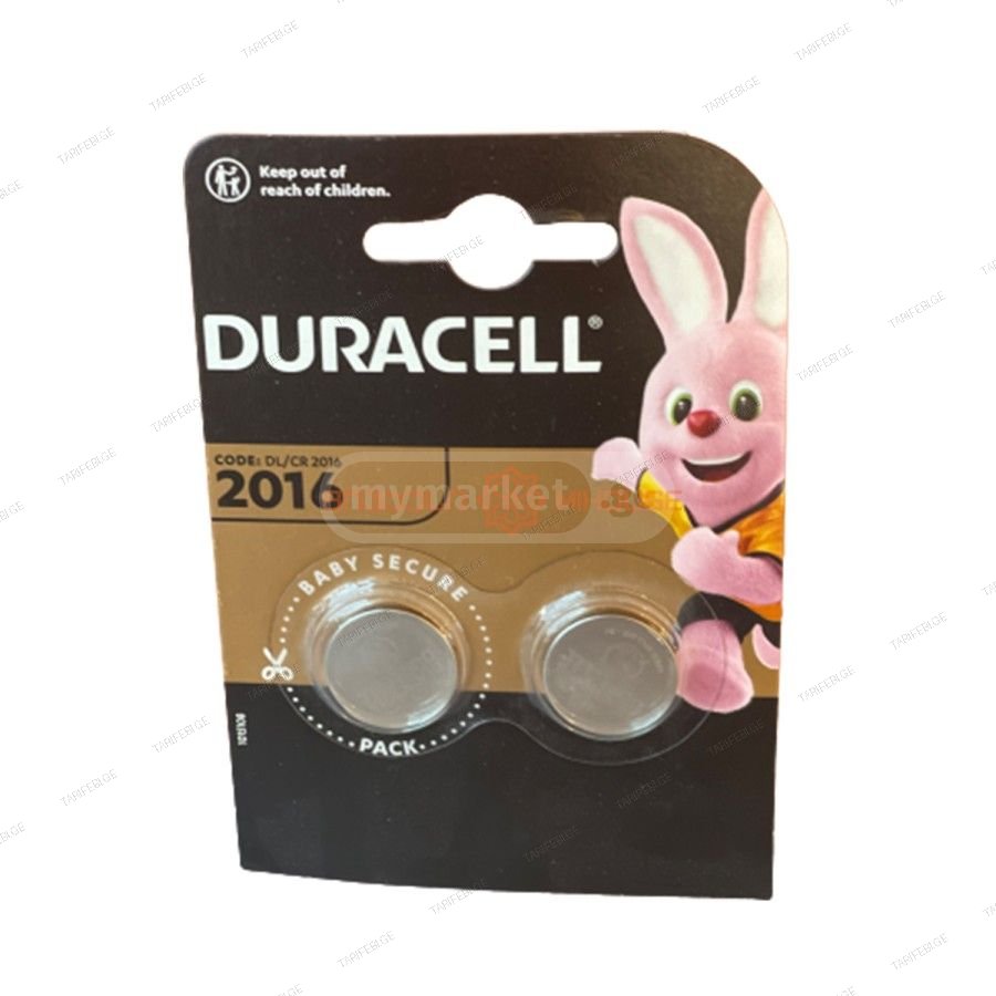 ელემენტი Duracell LI 2016 2BL